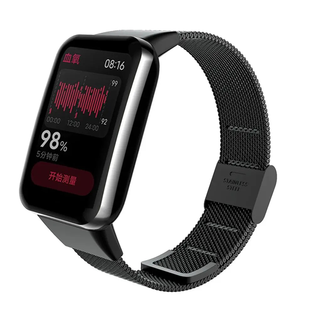 Nylon Replacement Strap for Xiaomi Band 7 Pro – Steel Clasp Smart Watch Band HIP