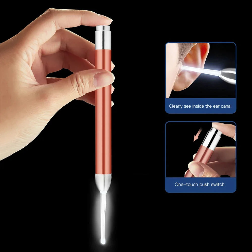 LED Light Ear Wax Remover Spoon – Kids & Adults | RUZOFO Ear Wax Remover HIP