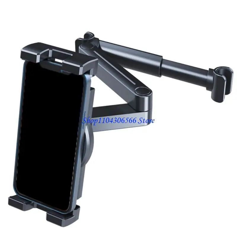Telescopic Car Headrest Phone & Tablet Holder – 360° Rotating Car Headrest Mount HIP