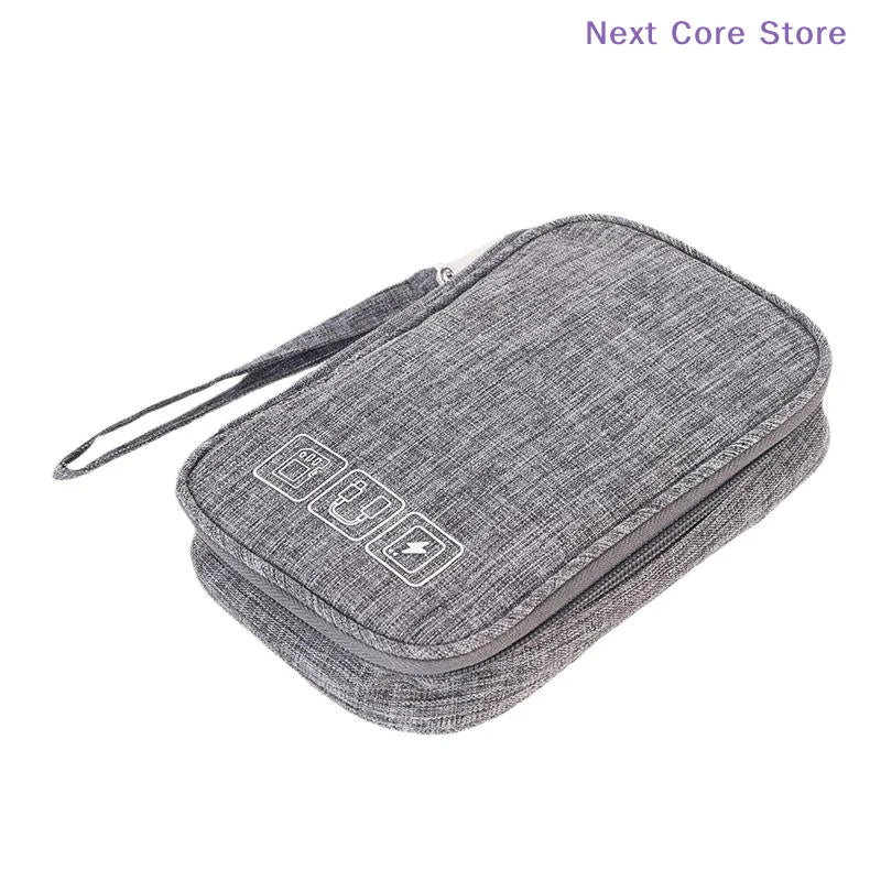 Cable Storage Bag – Travel Electronic Organizer Pouch Electronic Organizer Bag HIP