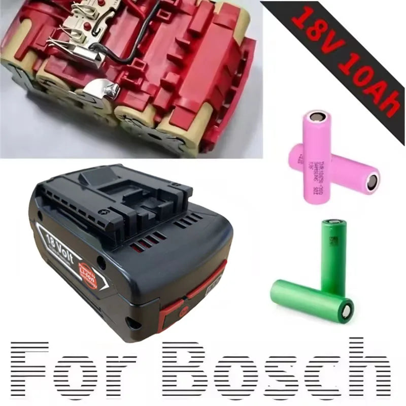 18V 10Ah Li-Ion Replacement Battery for Bosch BAT609 | HIP Power Tool Battery HIP