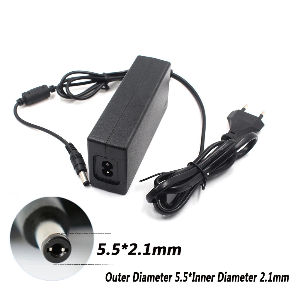 8.4V 5A Lithium Battery Charger – DC 5.5x2.1mm US/EU Plug Lithium Battery Charger HIP