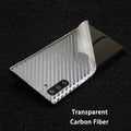 3D Carbon Fiber Back Skin Sticker for Samsung Galaxy – Matte Phone Back Skin HIP Clear Carbon Fiber Note 9