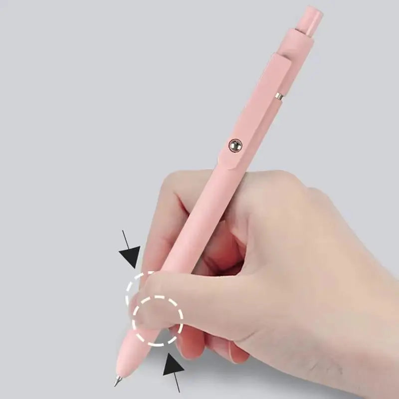 5-Color Retro Retractable Gel Pen Set – Fine Point Smooth Ink Gel Pen Set HIP