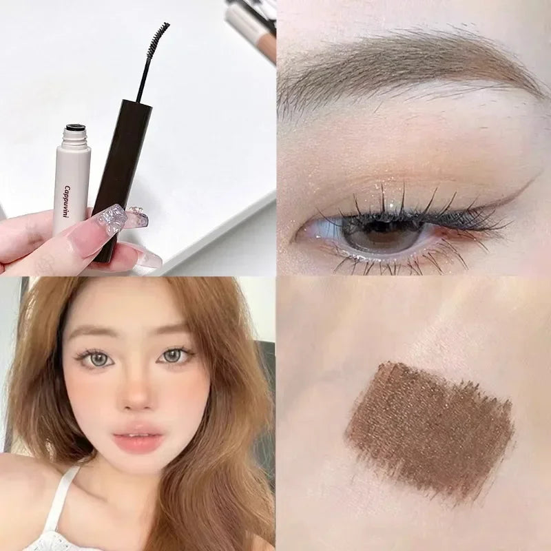 Natural Eyebrow Enhancer Dye Gel Tint Set Waterproof Long Lasting Quick Dry Dyeing Brow Tattoo Tinted Cream Brow Makeup Cosmetic HIP 03