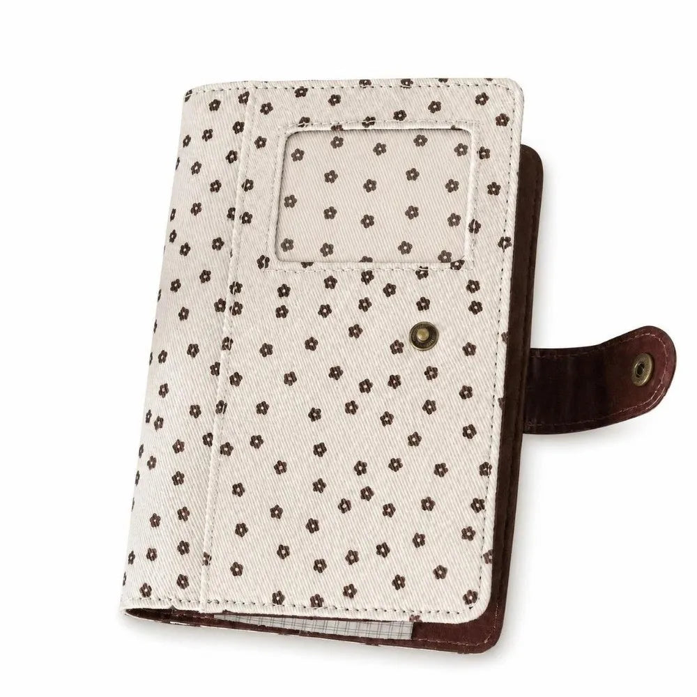 Vintage Polka Dot A7 Loose Leaf Binder Notebook – Fabric Cover Loose Leaf Notebook HIP