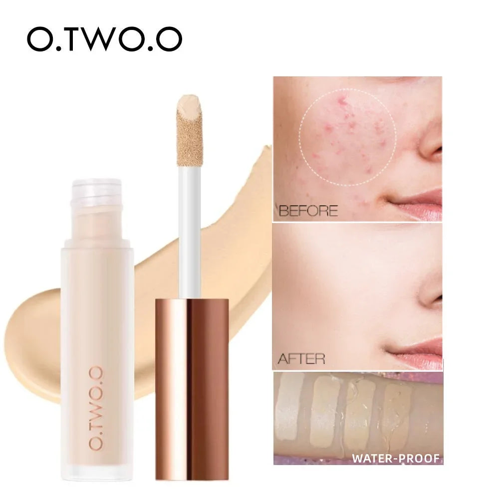 O.TWO.O Full Coverage Liquid Concealer – Waterproof, All Skin Liquid Concealer HIP