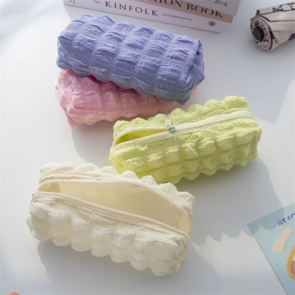 Kawaii Puffs Pencil Case – Cute Coin Purse & Makeup Bag Pencil Case Pouch HIP