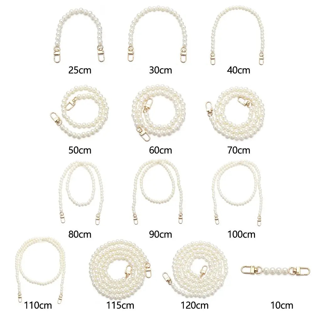 Pearl Beaded Bag Strap – DIY Replacement Shoulder Chain Bag Chain Strap HIP