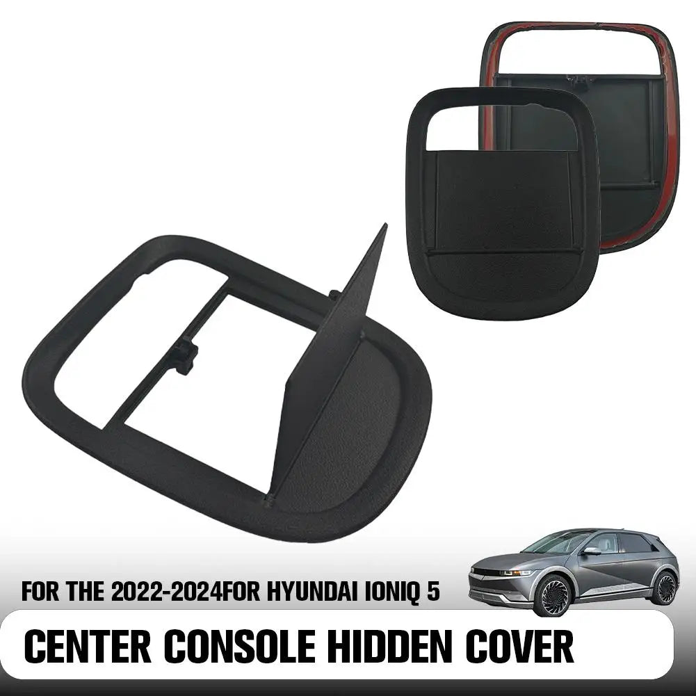 For Hyundai Ioniq 5 Car Center Console Storage Box Concealed Central Control Cover Lower Panel Cover Interior Accessories HIP