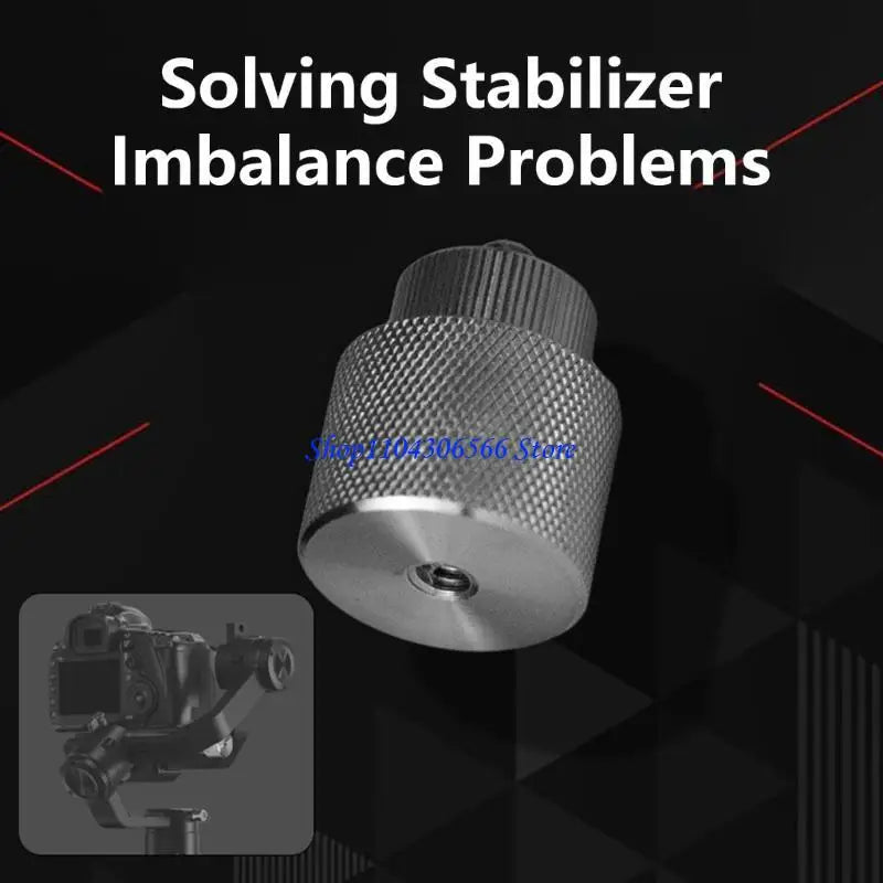PTZ Stabilizer Counterweight 25g/100g/125g | 1/4 Screw Balance Gimbal Counterweight HIP