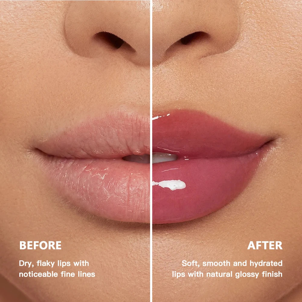 Moisturizing Lip Lotion Essence Volumizing Lip Glaze Women's Moisturizing and Moisturizing Natural Lip Gloss Hydrating Lip Gloss HIP