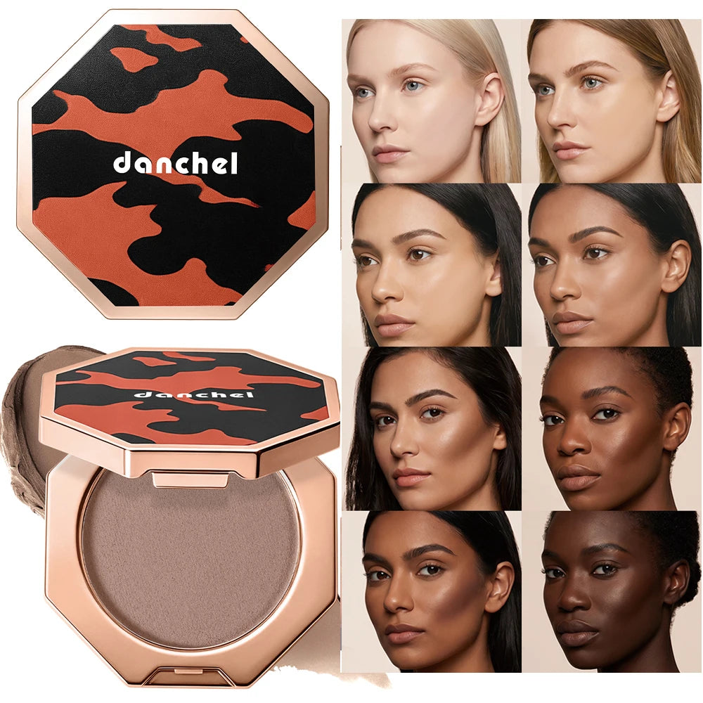 8 Colors Mousse Bronzer Contour Cream Natural Soft Focus Skin Smoothing 3D Contour Waterproof Sweat Proof Resists Transfer Face HIP