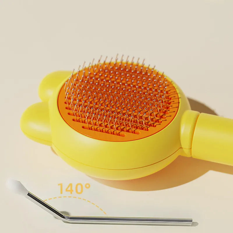 Rabbit Ear Cat Comb – Deshedding & Grooming Brush | 10-Pack Pet Grooming Comb HIP
