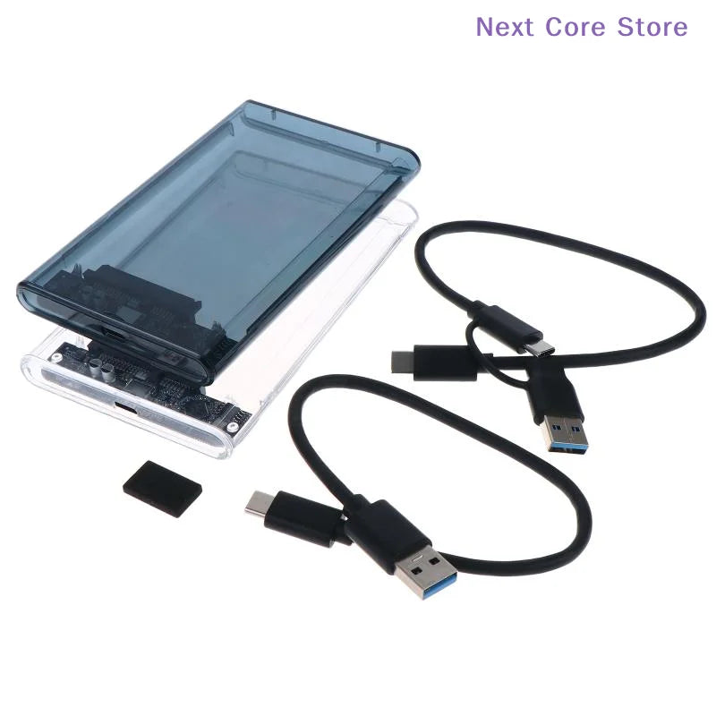 USB-C 2.5" SATA Hard Drive Enclosure – 5Gbps HDD & SSD Case Hard Drive Enclosure HIP