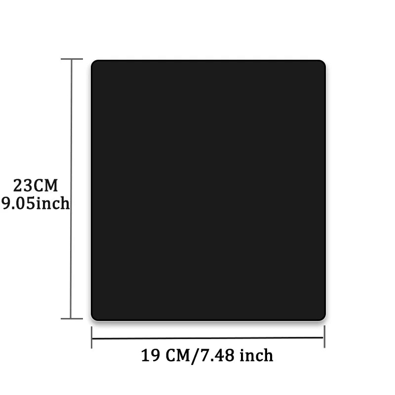 PU Leather Mouse Pad – Anti-Slip & Waterproof | Solid Color Mouse Pad HIP