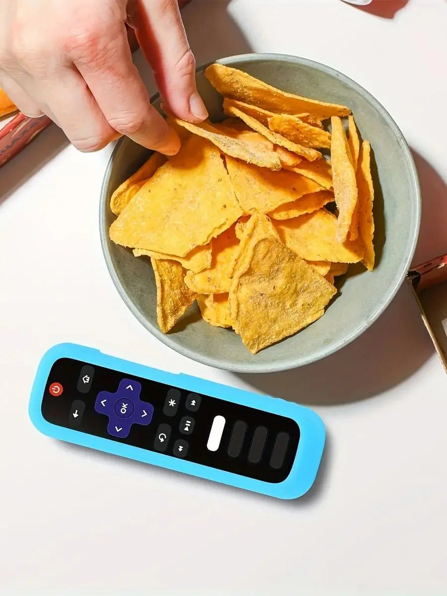 Glow-in-the-Dark Silicone Remote Cover – Roku, TCL & Hisense Remote Control Cover HIP
