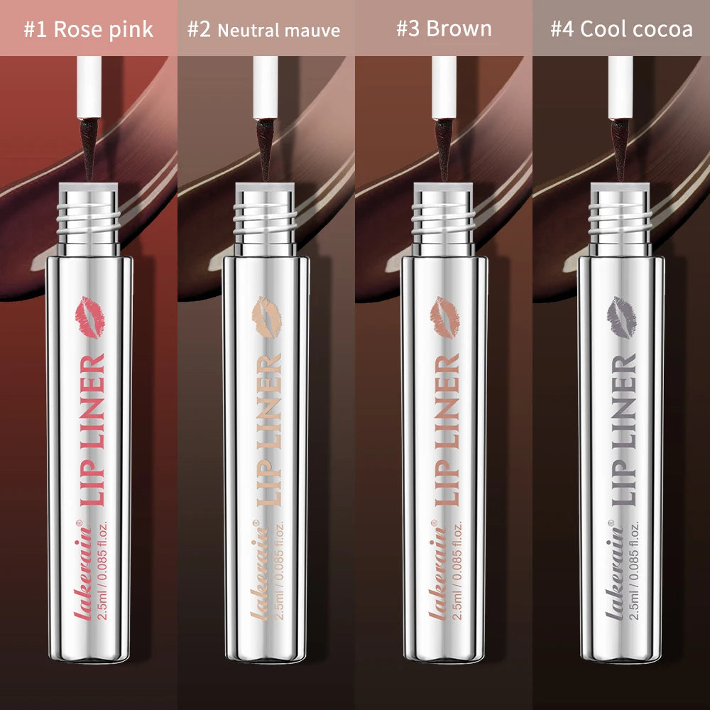 2Pcs Peel Off Lip Stain Honey Lipstick Matte Tattoo Lip Liner Pencil Set Long Lasting Waterproof Smudge Transfer Proof Lip Tint HIP