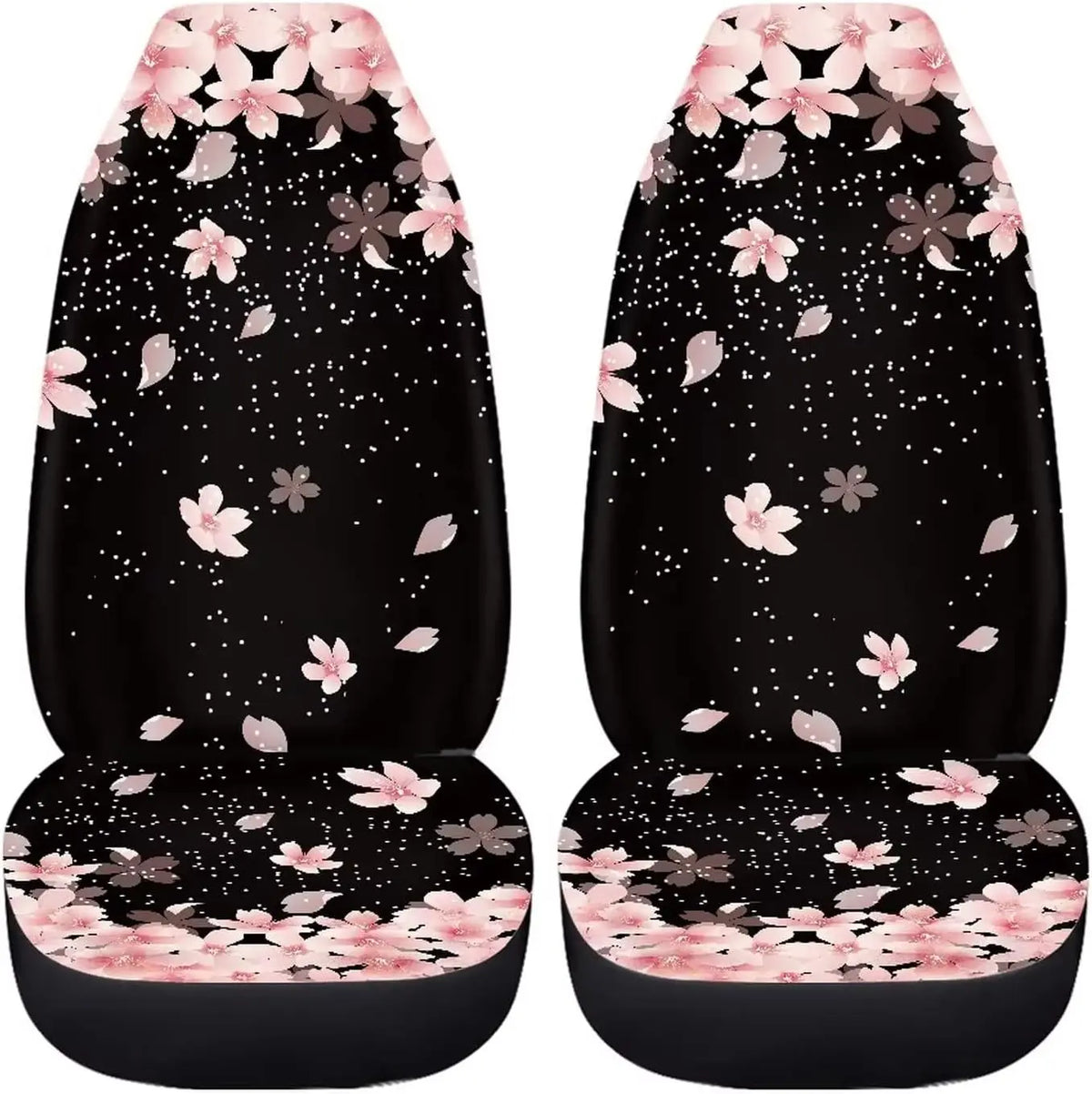 Cherry Blossom Car Seat Covers – 2 Front Bucket Seats Universal Car Seat Covers HIP 10