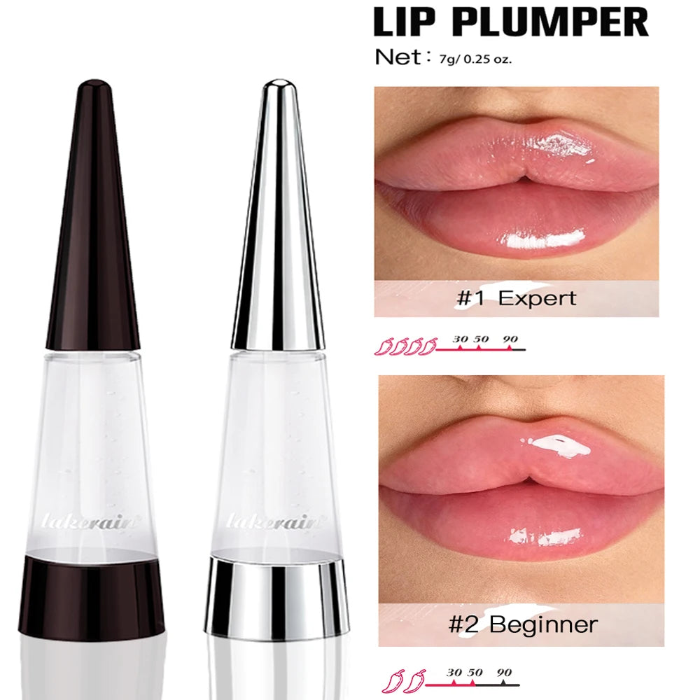 Lip Plumper Instant Moisturizing Lip Gloss Transparent Plump Lips Care Lip Stuffer Gift Korean Cosmetics Makeup HIP