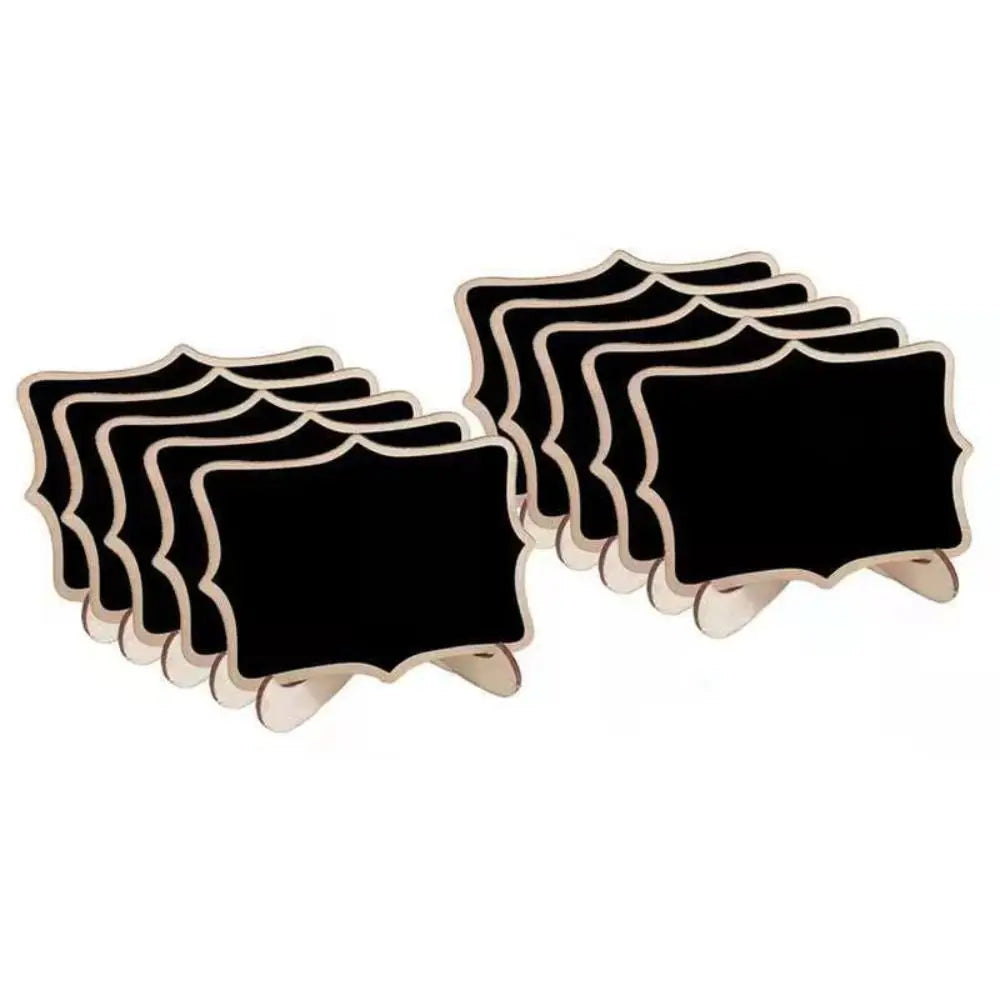 10-Pack Mini Lace Chalkboard Easel Signs – Place Cards Mini Chalkboard Signs HIP