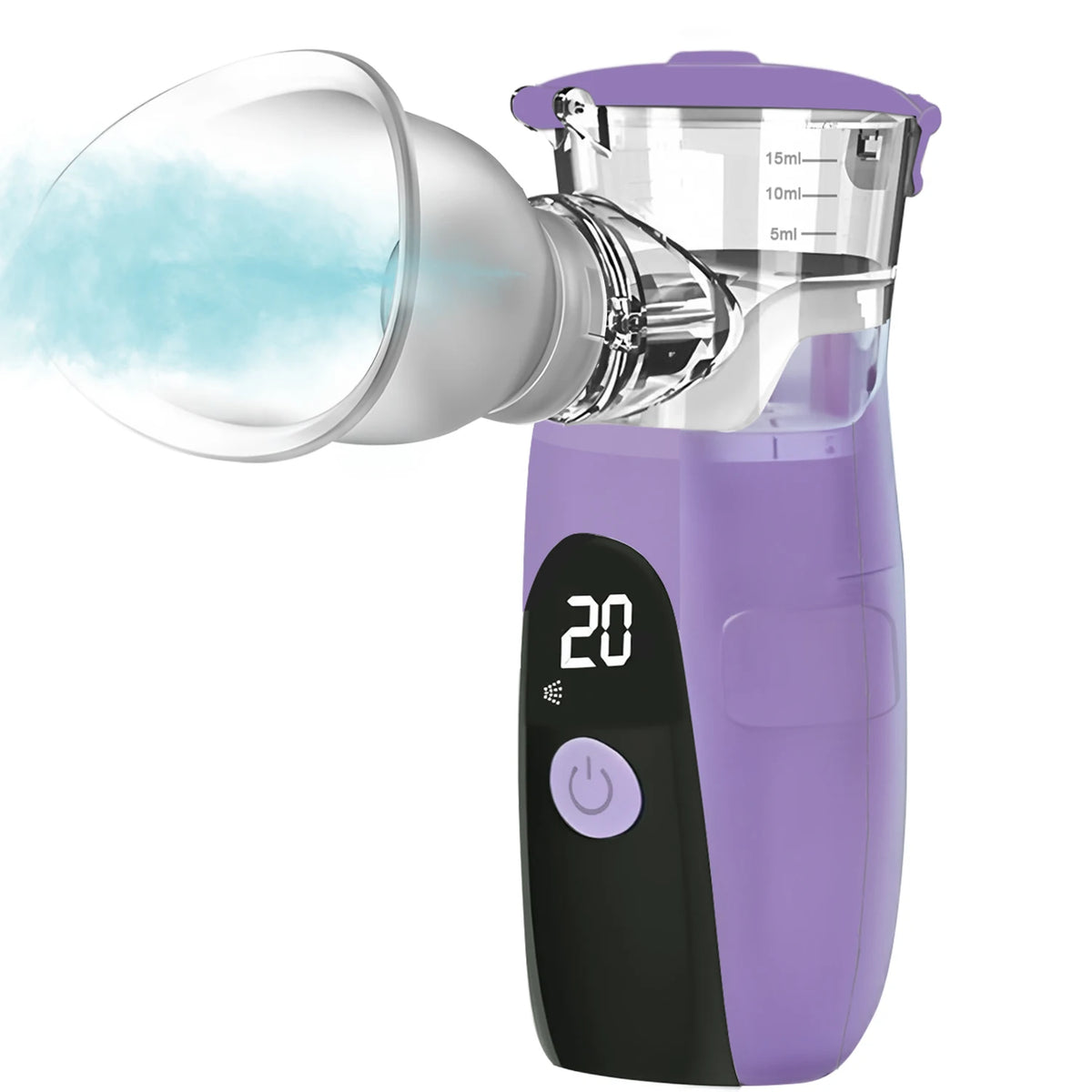 Nano Face & Eye Mist Sprayer – Portable Beauty Steamer Eye Mist Sprayer HIP Purple