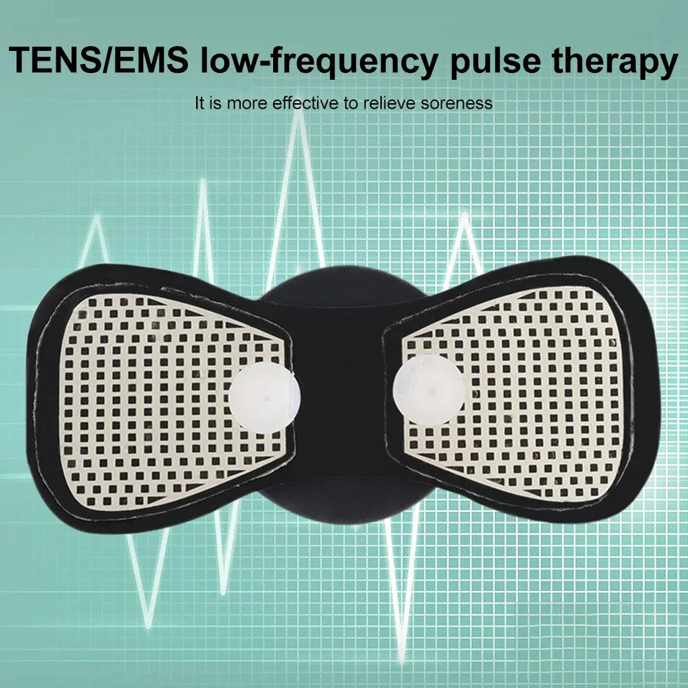 RUZOFO EMS Neck & Body Massager Patch – 8 Modes 18 Levels EMS Massager Patch HIP