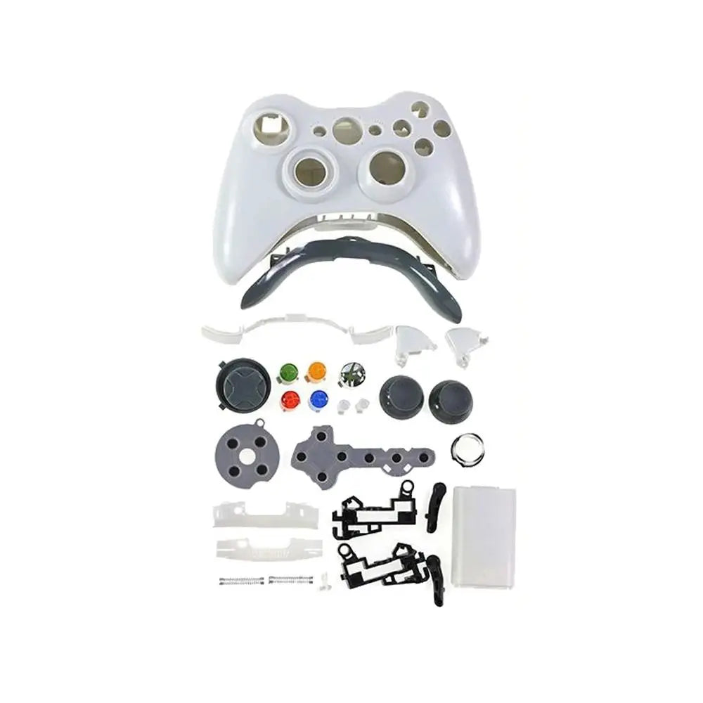 Xbox 360 Wireless Controller Replacement Shell & Faceplate Controller Replacement Shell HIP white-