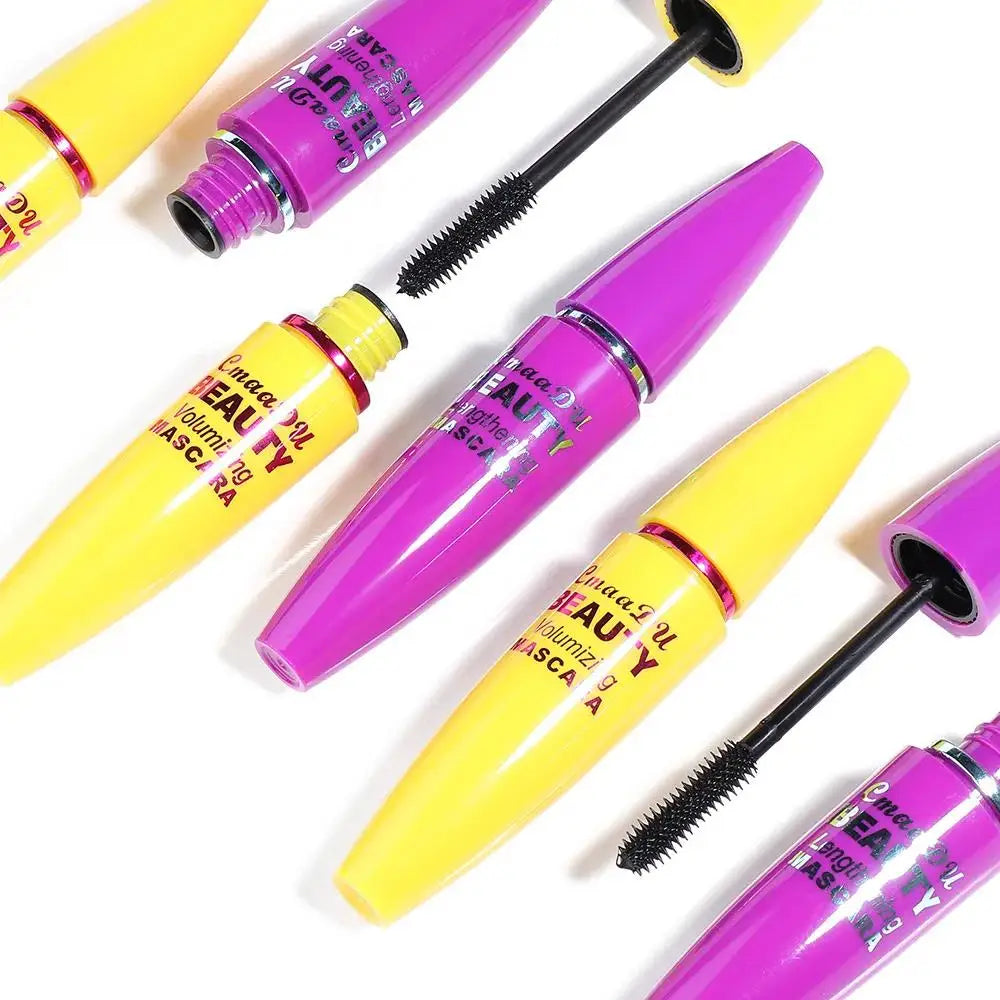CmaaDu 4D Volumizing Waterproof Mascara – Lengthen & Curl Volumizing Mascara HIP