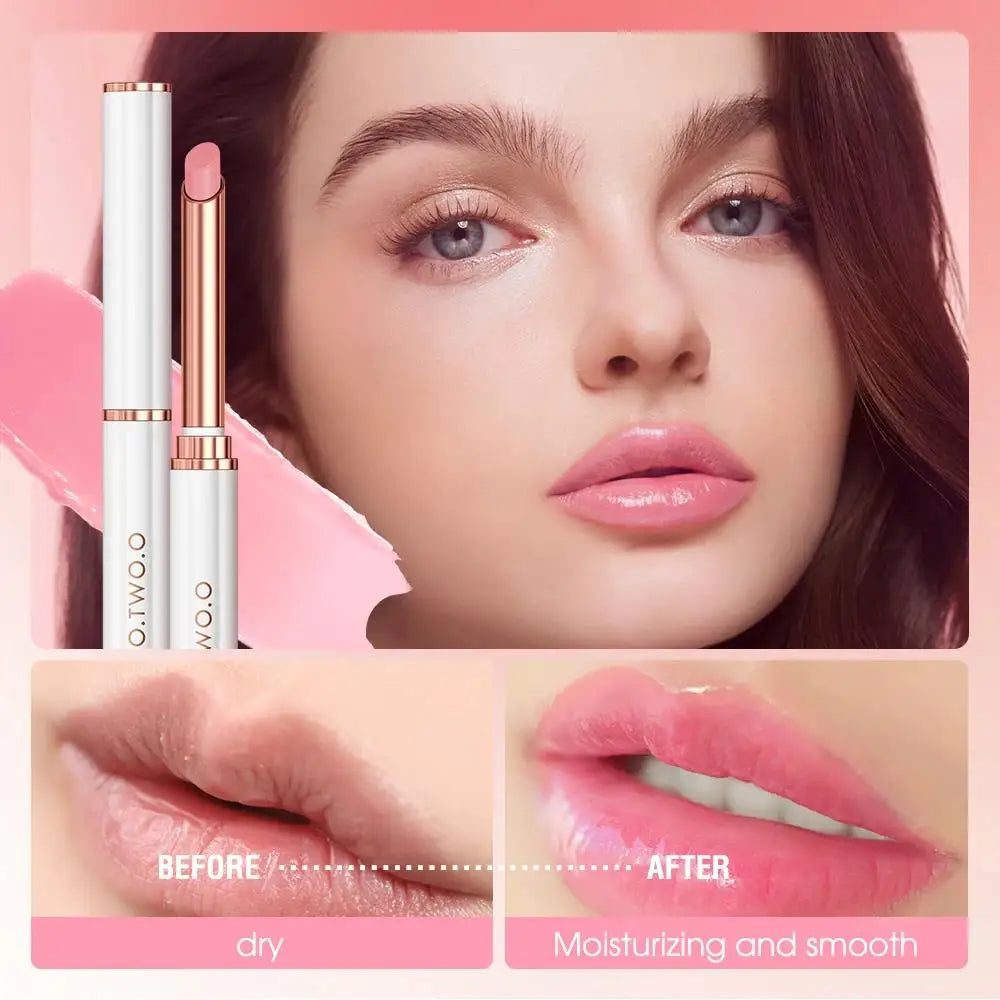 O.TWO.O Color Changing Lip Balm – Beeswax Moisturizing Color Changing Lip Balm HIP