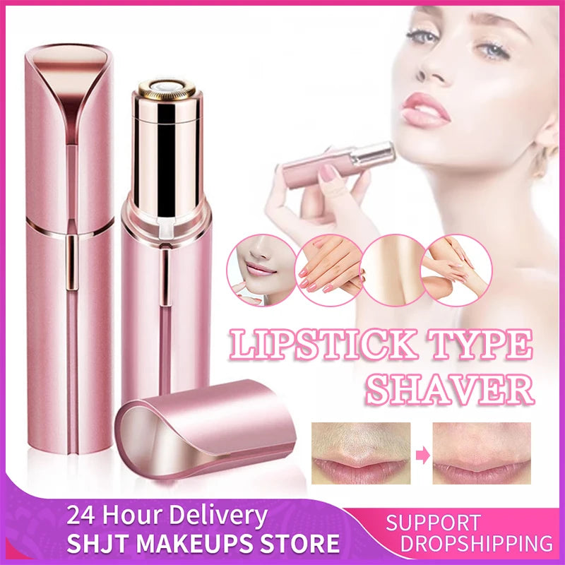 Electric Eyebrow Trimmer – Portable Lipstick Face Shaver Electric Eyebrow Trimmer HIP