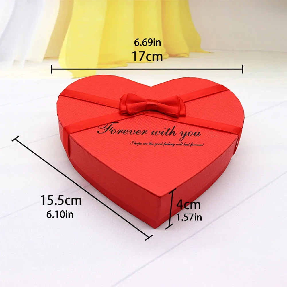 Artificial Flowers Valentines Day Gift for Her Rose Gift Box with Cute Bear Romantic Mothers Day Wedding Home Party Decor HIP