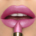 16 Colors 1PC Metallic Glitter Shiny Lipstick Lip Tint, Waterproof Senior Matte Lip Makeup Gifts for Women Cosmetic Lip Glaze HIP 104
