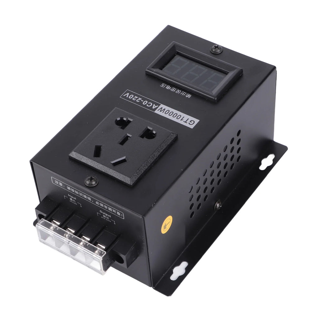Electronic Voltage Regulator Voltage Regulator AC 220V 10000W High Precision Adjustable Thyristor Electronic Voltage Regulator HIP