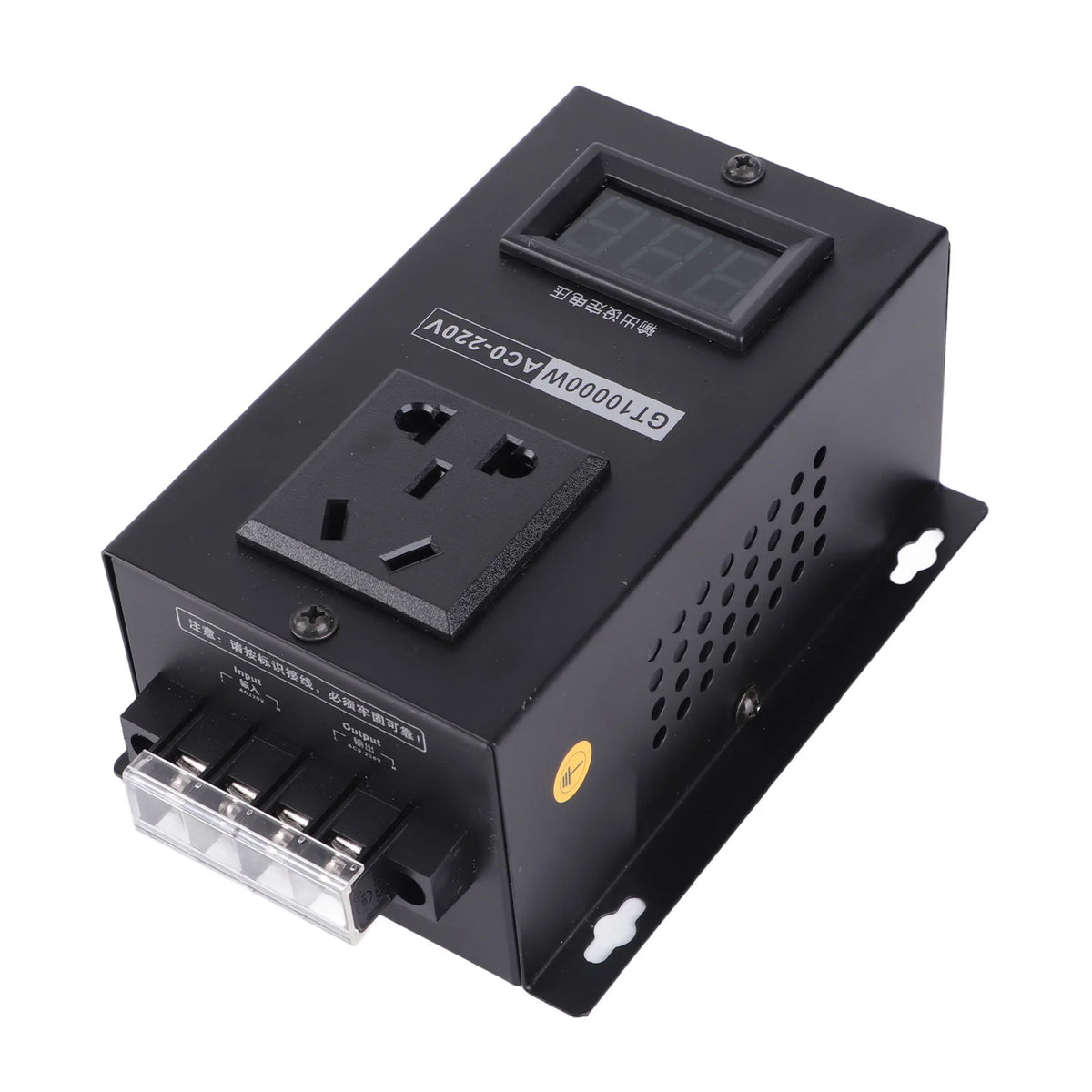 Electronic Voltage Regulator Voltage Regulator AC 220V 10000W High Precision Adjustable Thyristor Electronic Voltage Regulator HIP