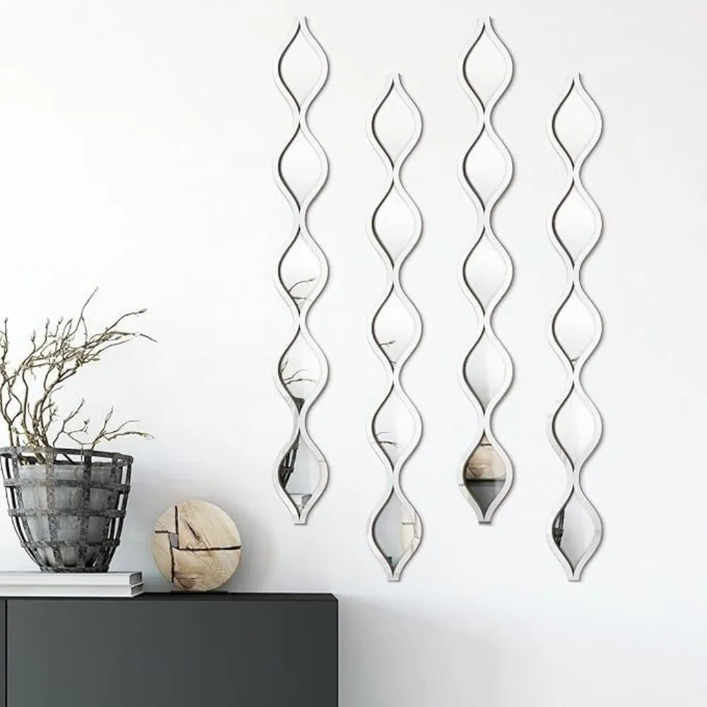 Gold Teardrop Acrylic Mirror Wall Stickers – 5 Pack Mirror Wall Sticker HIP