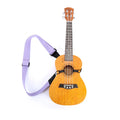Nylon Ukulele Guitar Neck Strap – No-Drill Adjustable Hook Ukulele Guitar Strap HIP Purple