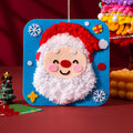 Christmas Sewing Kit Non-Woven Fabric Beginner Friendly Handicrafts DIY Embroidery Kit Fun Threading Christmas Sewing Projects HIP 1