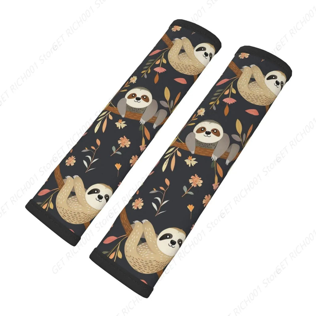 Cute Sloth Seatbelt Strap Cover Pads – Car Truck SUV Seatbelt Strap Cover HIP 1