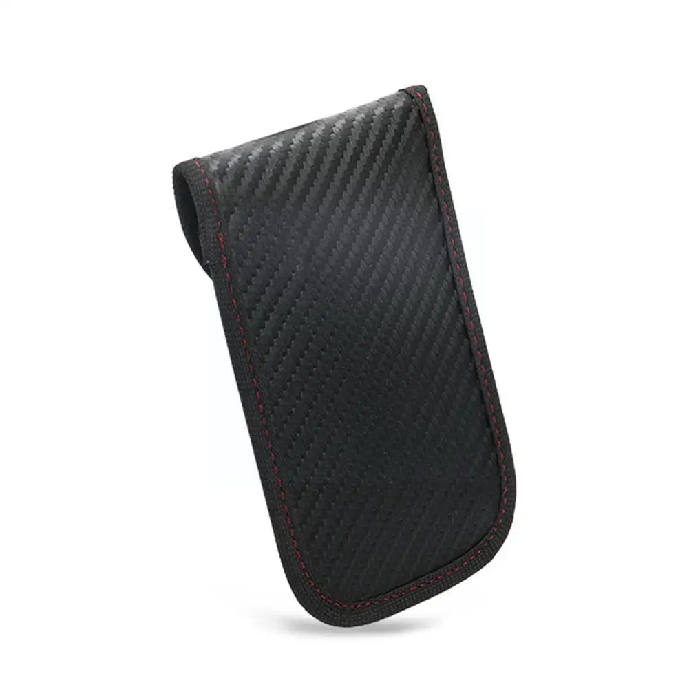 Signal Blocking Faraday Case For Car Key Cell Phone Car Keys Remote Control Shielding Bag Anti-Radiation Signal Shielding Pouch HIP