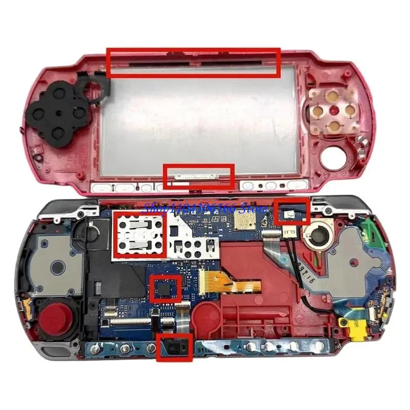 PSP 3000 Wide View Replacement Screen – Low Power Display Console Replacement Screen HIP