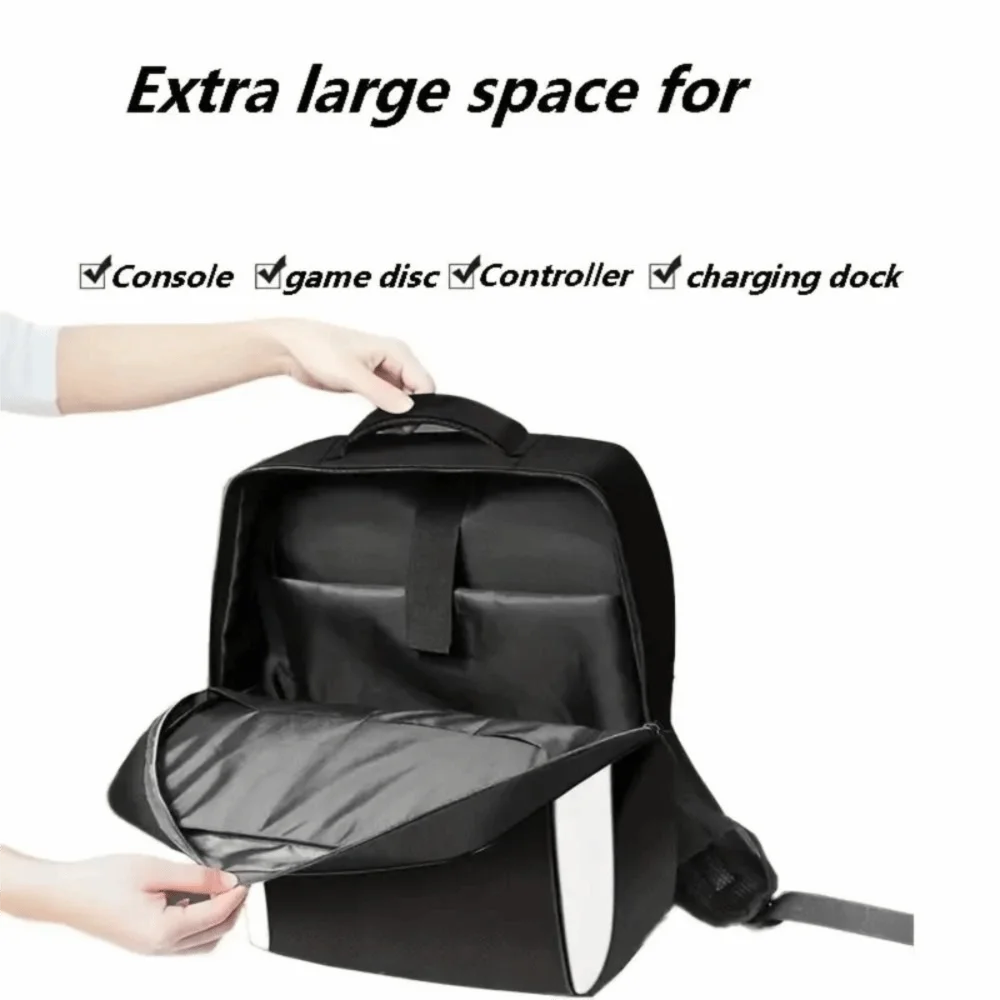 Waterproof Large Capacity PS5 Console Travel Backpack Gaming Console Backpack HIP