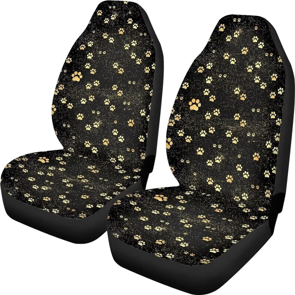 Puppy Paw Print Car Seat Covers – Set of 2 | Universal Fit Car Seat Covers HIP 11