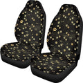 Puppy Paw Print Car Seat Covers for Women – Set of 2 Car Seat Covers HIP 11