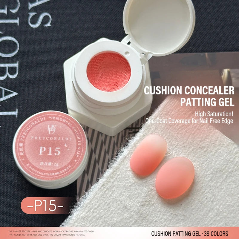 1Pc 39 Colors Nail Air Cushion Patting Gel High Saturation Long-Lasting Solid Color Gradient Shading For DIY Nail Salon ﻿Tools HIP 15