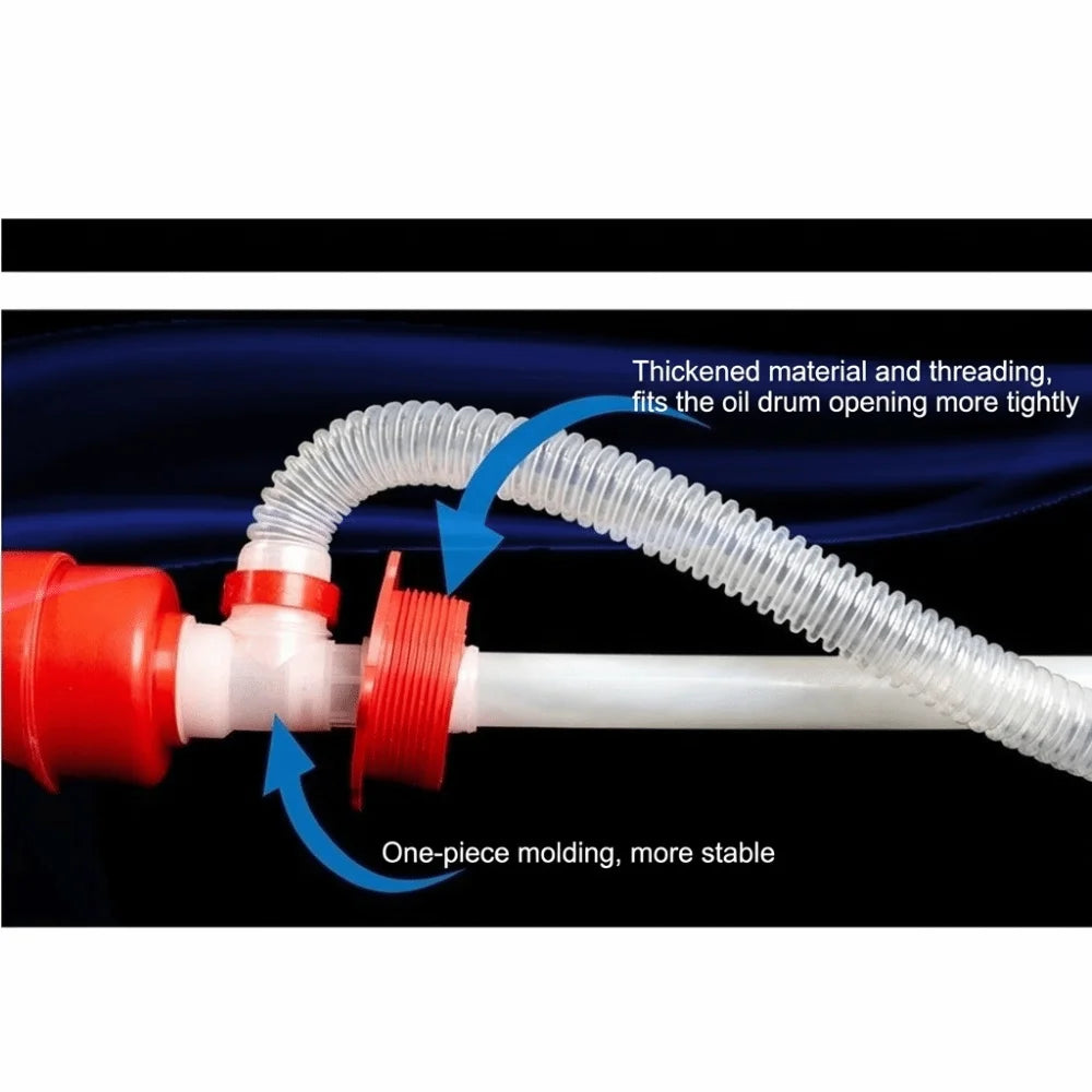 Manual Hand Siphon Pump for 200L Oil Drums – Portable Manual Siphon Pump HIP