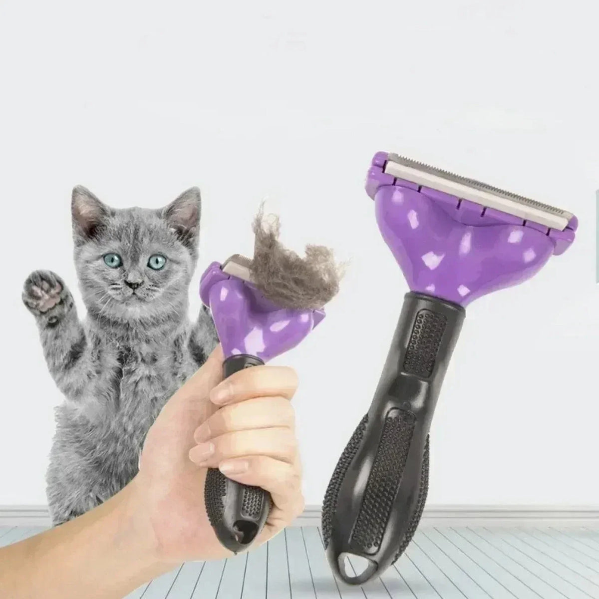 Pet Deshedding Brush – Dog & Cat Hair Removal Comb Pet Deshedding Brush HIP