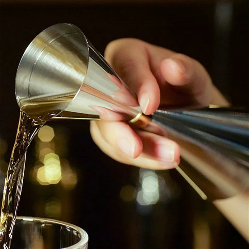 Japanese Cocktail Jigger – Stainless Steel Bar Measure Tool Cocktail Jigger HIP
