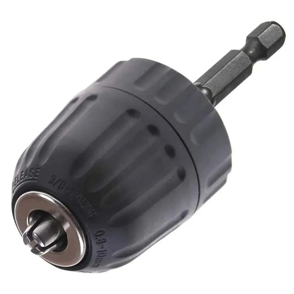 Keyless Drill Chuck 0.8–10mm | 1/4" Hex Quick Change Adapter Keyless Drill Chuck HIP
