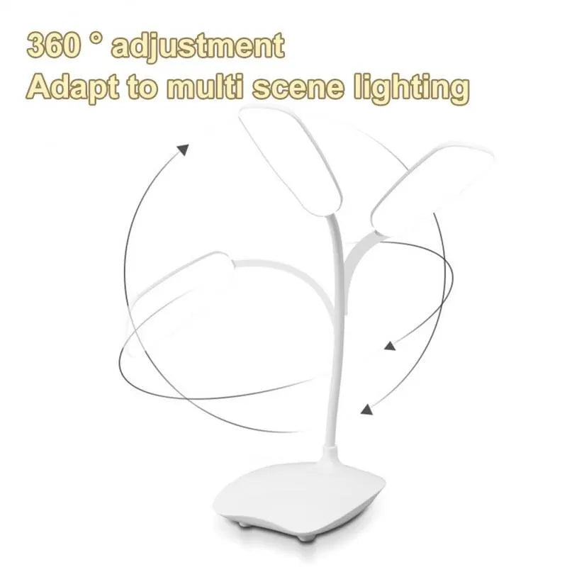 LED USB Rechargeable Desk Lamp – Eye-Friendly Reading Light LED Desk Lamp HIP